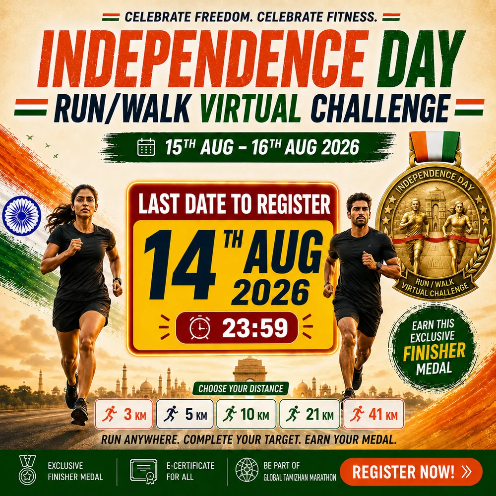 Independence Day Run / Walk Virtual Challenge 2026